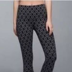 Lululemon Wunder Under Geo Slate Full Length Leggings